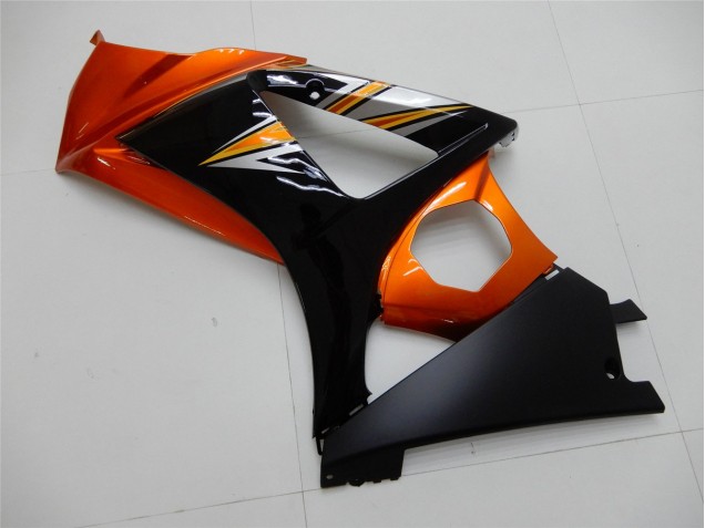 Carénage GSXR 1000 K7 2007-2008 - Orange Noir Carénage GSXR 1000 K7 2007-2008 - Orange Noir