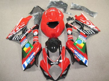 Carénage GSXR 1000 K7 2007-2008 - Rouge Noir