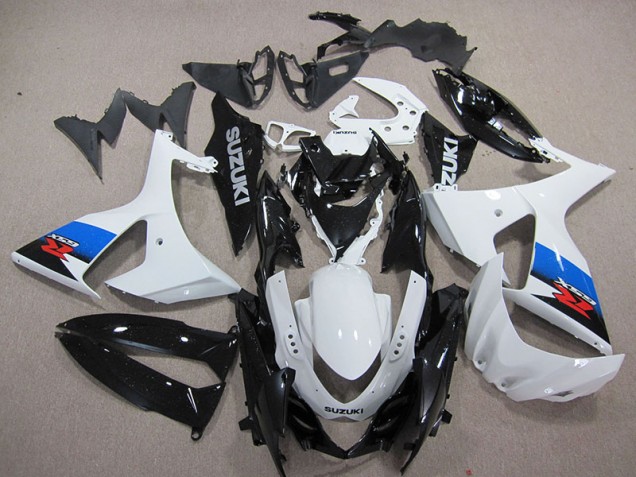 Carénage GSXR 1000 K9 2009-2016 - Blanc Noir