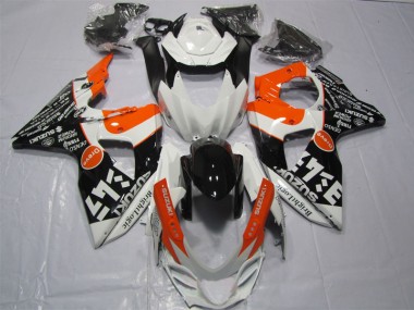 Carénage GSXR 1000 K9 2009-2016 - Blanc Noir Orange Bright Logic