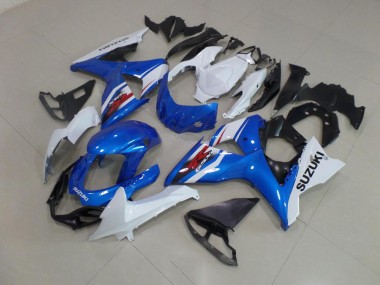 Carénage GSXR 1000 K9 2009-2016 - Bleu Blanc