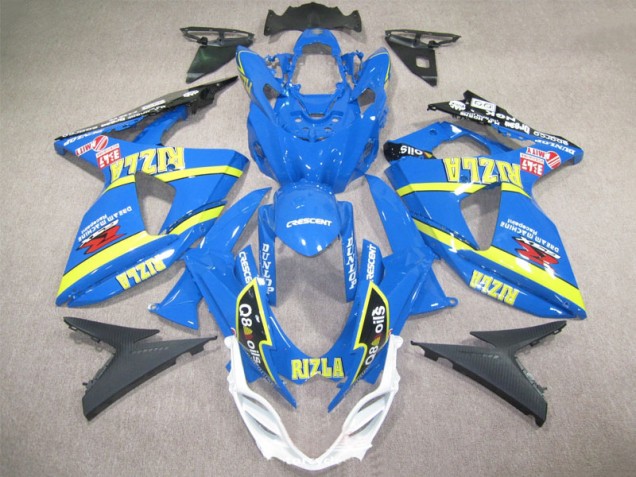 Carénage GSXR 1000 K9 2009-2016 - Bleu Rizla Q8 Oils Carénage GSXR 1000 K9 2009-2016 - Bleu Rizla Q8 Oils