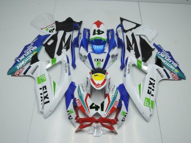 Carénage GSXR 1000 K9 2009-2016 - Fixi Light Bleu
