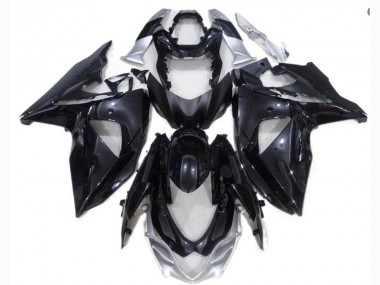 Carénage GSXR 1000 K9 2009-2016 - Noir Argent