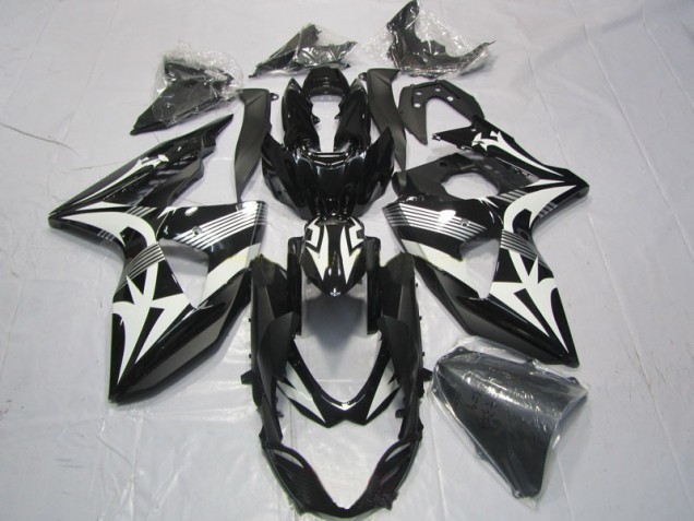 Carénage GSXR 1000 K9 2009-2016 - Noir Blanc Carénage GSXR 1000 K9 2009-2016 - Noir Blanc