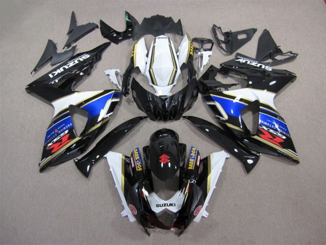 Carénage GSXR 1000 K9 2009-2016 - Noir Bleu Blanc Dark Dog Carénage GSXR 1000 K9 2009-2016 - Noir Bleu Blanc Dark Dog