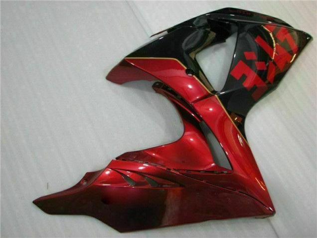 Carénage GSXR 1000 K9 2009-2016 - Rouge Flamme Noir Carénage GSXR 1000 K9 2009-2016 - Rouge Flamme Noir