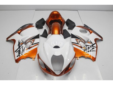 Carénage GSXR 1300 Hayabusa 1996-2007 - Blanc Orange