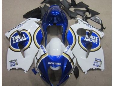 Carénage GSXR 1300 Hayabusa 1996-2007 - Bleu Motul Blanc Lucky Strike