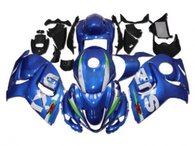 Carénage GSXR 1300 Hayabusa 2008-2019 - Bleu Blanc