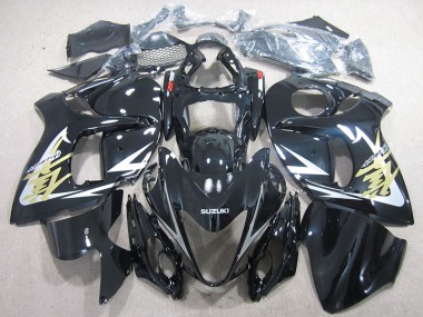 Carénage GSXR 1300 Hayabusa 2008-2019 - Noir Or Décalque
