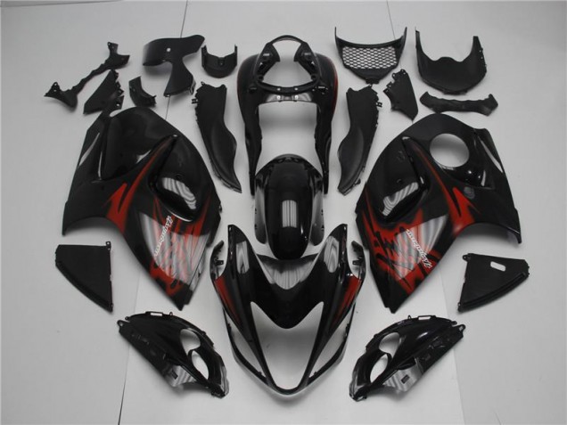 Carénage GSXR 1300 Hayabusa 2008-2019 - Noir Rouge Carénage GSXR 1300 Hayabusa 2008-2019 - Noir Rouge