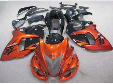 Carénage GSXR 1300 Hayabusa 2008-2019 - Orange Noir