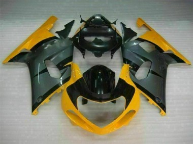 Carénage GSXR 600 / 750 K1 K2 K3 2001-2003 - Noir Jaune