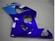 Carénage GSXR 600 / 750 K4 2004-2005 - Bleu Blanc