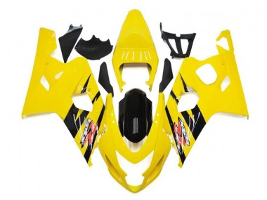 Carénage GSXR 600 / 750 K4 2004-2005 - Jaune Noir