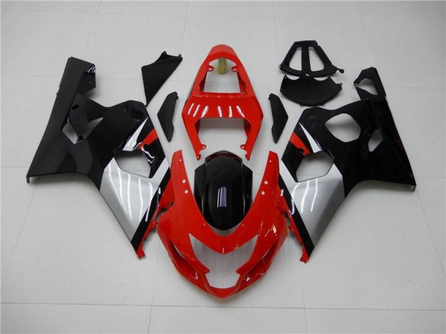 Carénage GSXR 600 / 750 K4 2004-2005 - Rouge Noir