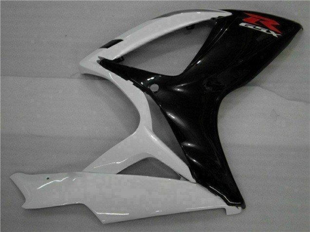 Carénage GSXR 600 / 750 K6 2006-2007 - Blanc Noir Carénage GSXR 600 / 750 K6 2006-2007 - Blanc Noir