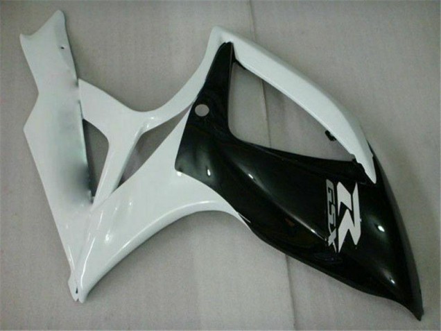 Carénage GSXR 600 / 750 K6 2006-2007 - Noir Blanc Carénage GSXR 600 / 750 K6 2006-2007 - Noir Blanc