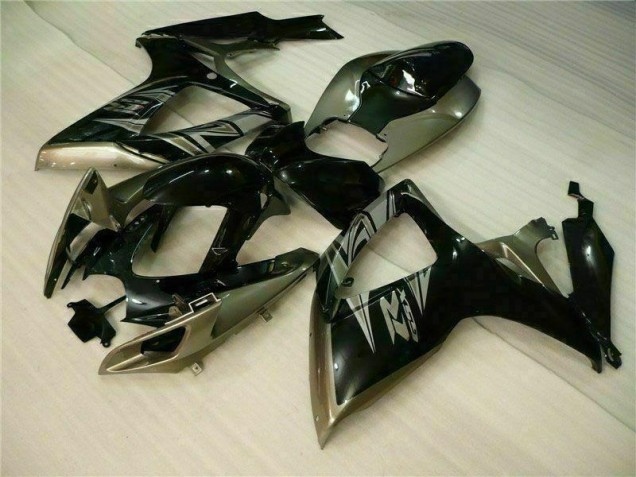Carénage GSXR 600 / 750 K6 2006-2007 - Noir Gris Carénage GSXR 600 / 750 K6 2006-2007 - Noir Gris