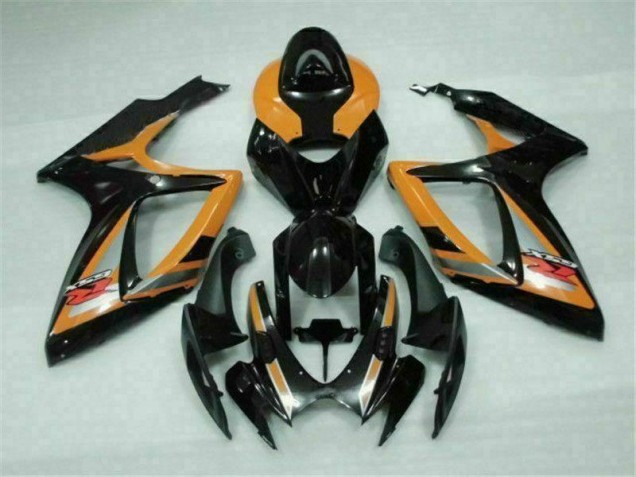 Carénage GSXR 600 / 750 K6 2006-2007 - Noir Orange