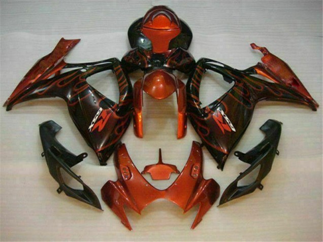 Carénage GSXR 600 / 750 K6 2006-2007 - Rouge Carénage GSXR 600 / 750 K6 2006-2007 - Rouge