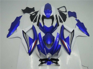Carénage GSXR 600 / 750 K8 2008-2010 - Bleu Blanc