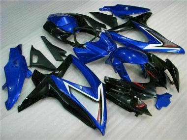 Carénage GSXR 600 / 750 K8 2008-2010 - Bleu Noir