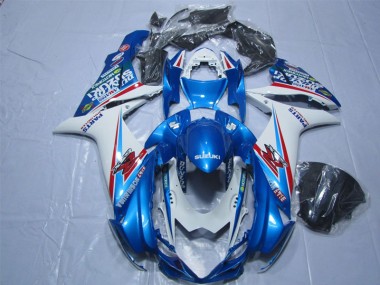 Carénage GSXR 600 K11 2011-2024 - Bleu Blanc