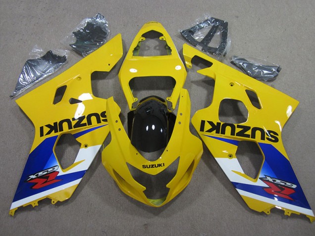 Carénage GSXR 600 K4 2004-2005 - Jaune Bleu Carénage GSXR 600 K4 2004-2005 - Jaune Bleu