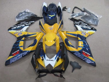 Carénage GSXR 600 K8 2008-2010 - Bleu Jaune Corona Extra