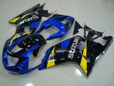 Carénage GSXR 750 K1 K2 K3 2001-2003 - Bleu Noir