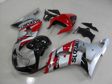 Carénage GSXR 750 K1 K2 K3 2001-2003 - Noir Rouge