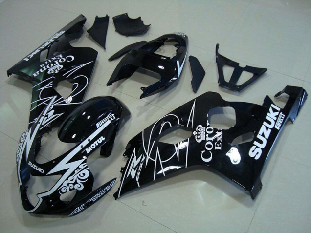 Carénage GSXR 750 K4 2004-2005 - Blanc Corona Extra Motul