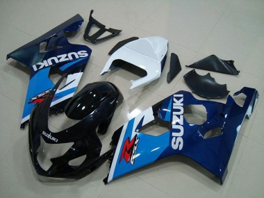 Carénage GSXR 750 K4 2004-2005 - Bleu Blanc