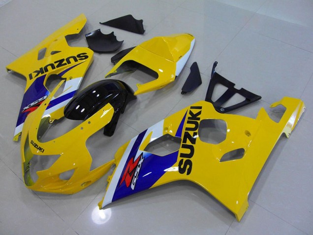 Carénage GSXR 750 K4 2004-2005 - Jaune Bleu Carénage GSXR 750 K4 2004-2005 - Jaune Bleu