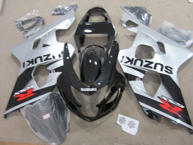 Carénage GSXR 750 K4 2004-2005 - Noir Blanc Carénage GSXR 750 K4 2004-2005 - Noir Blanc