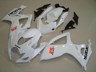 Carénage GSXR 750 K6 2006-2007 - Blanc
