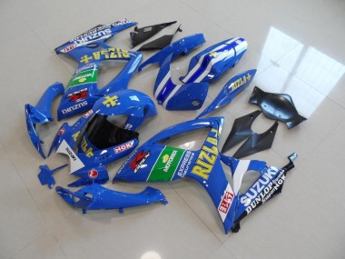 Carénage GSXR 750 K6 2006-2007 - Bleu Jaune Rizla