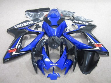 Carénage GSXR 750 K6 2006-2007 - Bleu Noir
