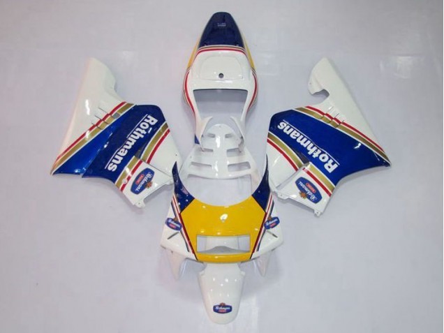 Carénage NSR 250 MC28 P4 1994-1996 - Jaune Blanc Bleu Carénage NSR 250 MC28 P4 1994-1996 - Jaune Blanc Bleu
