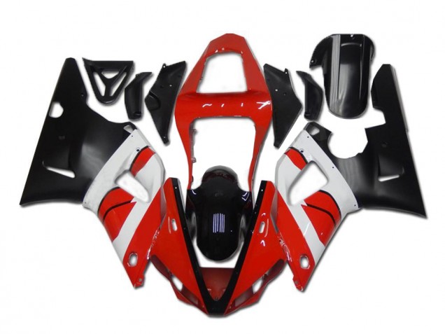 Carénage R1 2000-2001 - Rouge Blanc Noir