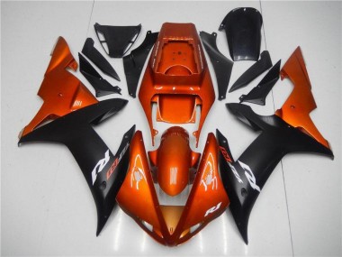 Carénage R1 2002-2003 - Orange Noir