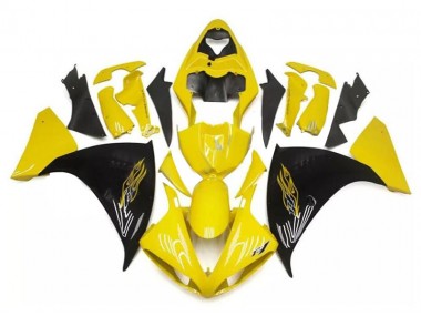 Carénage R1 2009-2011 - Jaune Noir