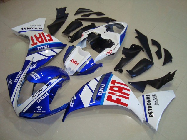Carénage R1 2012-2014 - Bleu Blanc Fiat