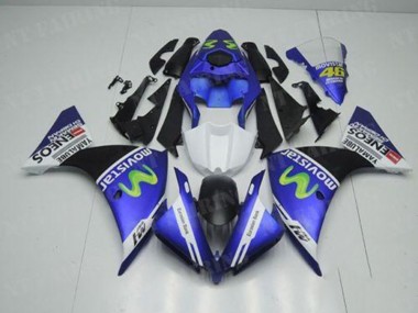 Carénage R1 2012-2014 - Bleu Blanc Noir