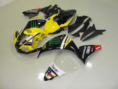 Carénage R1 2012-2014 - Jaune Monster