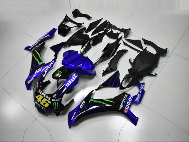 Carénage R1 2015-2019 - Bleu Bleu Blanc ENEOS 46 Monster Carénage R1 2015-2019 - Bleu Bleu Blanc ENEOS 46 Monster
