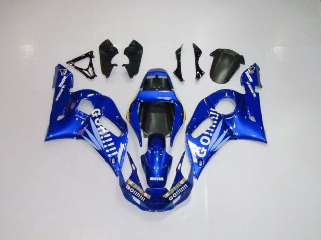 Carénage R6 1998-2002 - Bleu Blanc Go Motul