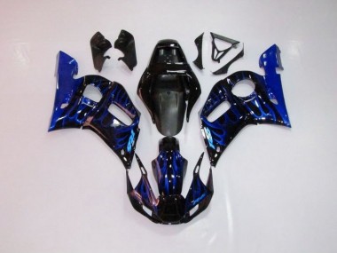 Carénage R6 1998-2002 - Bleu Flamme